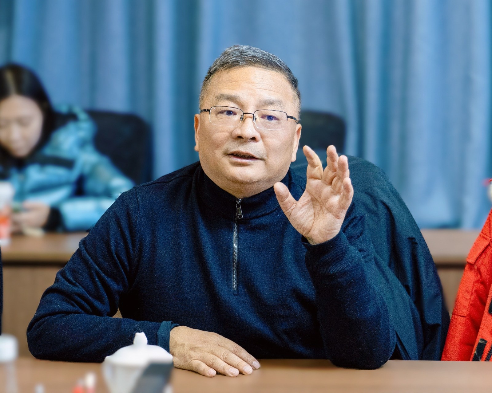 著名演员于荣光到访beat365平台官方网站 第 5 张 著名演员于荣光到访beat365平台官方网站 第 5 张